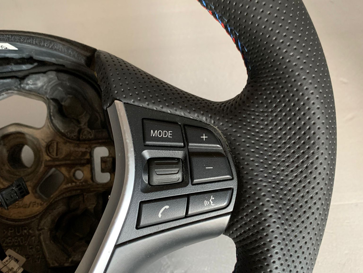 BMW 3 Series F30/F31 (2012–2019) Steering Wheel Leather + Alcantara M3 Style